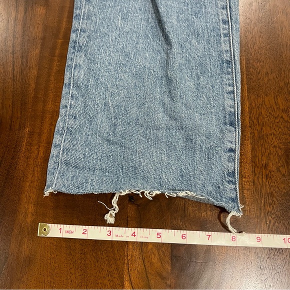 Madewell The Perfect Vintage Straight Jean in Reinhart Wash Size 30 - Picture 12 of 12